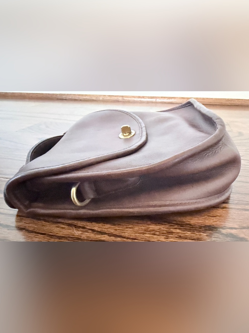 Vintage Coach 9865 Plaza Bag Large - Mahogany - Picture 5 of 10